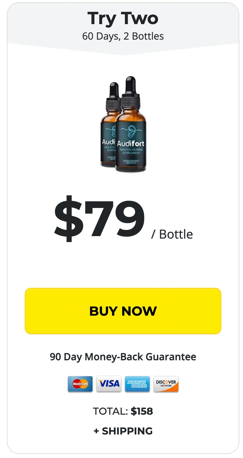 Audifort order one bottle